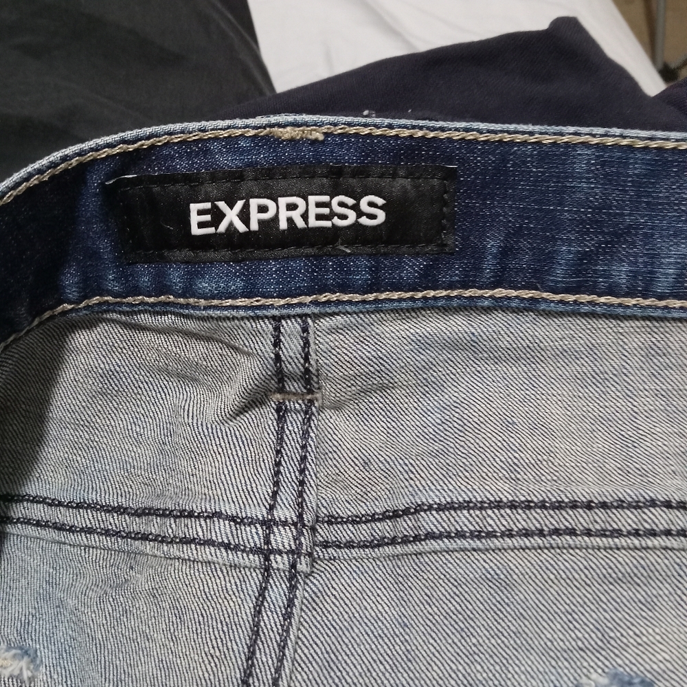 Express Mens Jeans 36x32 Distressed